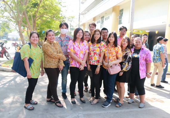 ภาพกิจกรรม คณะวิทยาศาสตร์และเทคโนโลยี เข้าร่วมสงกรานต์ราชภัฏ(SONGKRAN KPRU FESTIVAL) ประจำปี พ.ศ.2562