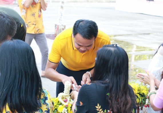 ภาพกิจกรรม คณะวิทยาศาสตร์และเทคโนโลยี เข้าร่วมสงกรานต์ราชภัฏ(SONGKRAN KPRU FESTIVAL) ประจำปี พ.ศ.2562