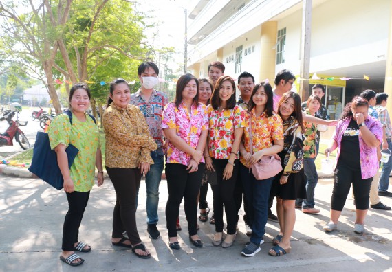 ภาพกิจกรรม คณะวิทยาศาสตร์และเทคโนโลยี เข้าร่วมสงกรานต์ราชภัฏ(SONGKRAN KPRU FESTIVAL) ประจำปี พ.ศ.2562