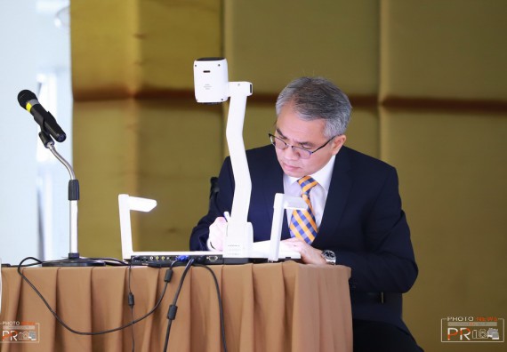 ภาพกิจกรรม คณะวิทยาศาสตร์และเทคโนโลยี เข้าร่วมอบรมเชิงปฏิบัติการ เรื่อง การวัดและประเมินผลการศึกษาสำหรับพัฒนาอาจารย์สู่มืออาชีพ