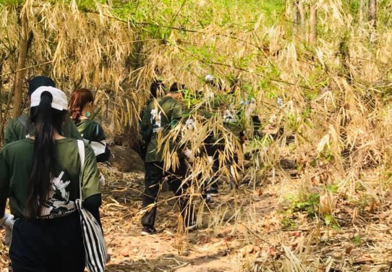 ภาพกิจกรรม โปรแกรมวิชาวิทยาศาสตร์สิ่งแวดล้อม จัดโครงการชมรมรักสิ่งแวดล้อม กิจกรรม เยาวชนอาสา รู้ รักษ์สิ่งแวดล้อม