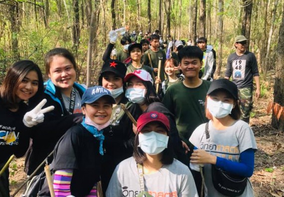 ภาพกิจกรรม โปรแกรมวิชาวิทยาศาสตร์สิ่งแวดล้อม จัดโครงการชมรมรักสิ่งแวดล้อม กิจกรรม เยาวชนอาสา รู้ รักษ์สิ่งแวดล้อม