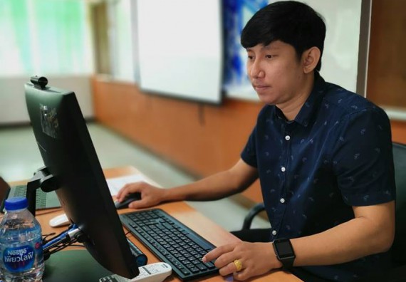 ภาพกิจกรรม คณะวิทยาศาสตร์และเทคโนโลยี จัดโครงการถ่ายทอดความรู้ด้านเทคโนโลยีสมัยใหม่สำหรับนักศึกษาระดับคณะเพื่อเตรียมความพร้อมก้าวสู่ศตวรรษที่ 21