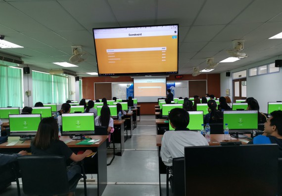 ภาพกิจกรรม คณะวิทยาศาสตร์และเทคโนโลยี จัดโครงการถ่ายทอดความรู้ด้านเทคโนโลยีสมัยใหม่สำหรับนักศึกษาระดับคณะเพื่อเตรียมความพร้อมก้าวสู่ศตวรรษที่ 21