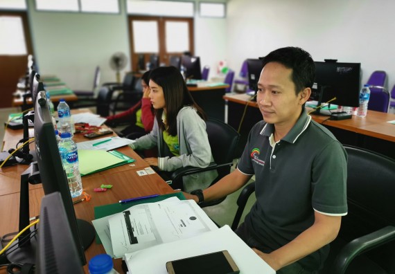 ภาพกิจกรรม คณะวิทยาศาสตร์และเทคโนโลยี จัดโครงการถ่ายทอดความรู้ด้านเทคโนโลยีสมัยใหม่สำหรับนักศึกษาระดับคณะเพื่อเตรียมความพร้อมก้าวสู่ศตวรรษที่ 21