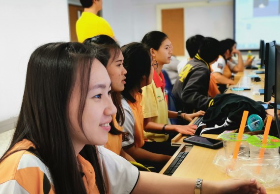 ภาพกิจกรรม โปรแกรมวิชาวิทยาการคอมพิวเตอร์ จัดกิจกรรมการพัฒนาโมบายแอพพลิเคชั่นร่วมกับเออาร์เทคโนโลยีสู่การพัฒนาสถานที่ท่องเที่ยวเชิงวัฒนธรรมในจังหวัดกำแพงเพชร