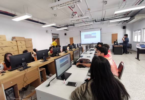 ภาพกิจกรรม โปรแกรมวิชาวิทยาการคอมพิวเตอร์ จัดกิจกรรมการพัฒนาโมบายแอพพลิเคชั่นร่วมกับเออาร์เทคโนโลยีสู่การพัฒนาสถานที่ท่องเที่ยวเชิงวัฒนธรรมในจังหวัดกำแพงเพชร