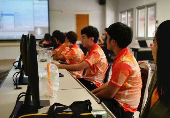 ภาพกิจกรรม โปรแกรมวิชาวิทยาการคอมพิวเตอร์ จัดกิจกรรมการพัฒนาโมบายแอพพลิเคชั่นร่วมกับเออาร์เทคโนโลยีสู่การพัฒนาสถานที่ท่องเที่ยวเชิงวัฒนธรรมในจังหวัดกำแพงเพชร