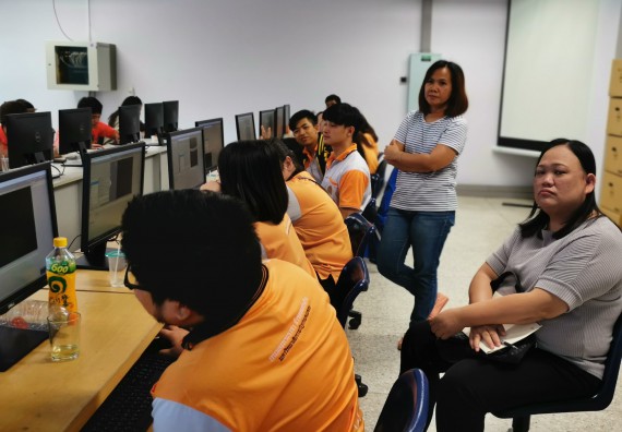 ภาพกิจกรรม โปรแกรมวิชาวิทยาการคอมพิวเตอร์ จัดกิจกรรมการพัฒนาโมบายแอพพลิเคชั่นร่วมกับเออาร์เทคโนโลยีสู่การพัฒนาสถานที่ท่องเที่ยวเชิงวัฒนธรรมในจังหวัดกำแพงเพชร