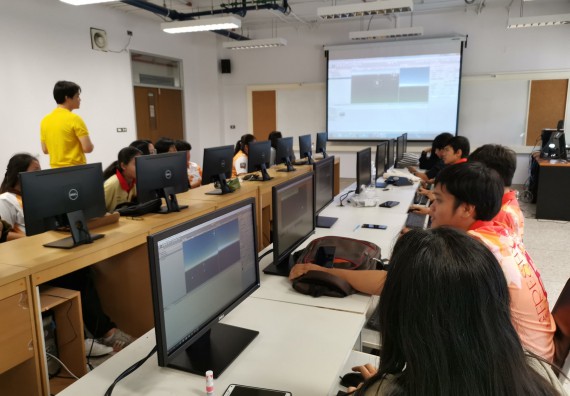 ภาพกิจกรรม โปรแกรมวิชาวิทยาการคอมพิวเตอร์ จัดกิจกรรมการพัฒนาโมบายแอพพลิเคชั่นร่วมกับเออาร์เทคโนโลยีสู่การพัฒนาสถานที่ท่องเที่ยวเชิงวัฒนธรรมในจังหวัดกำแพงเพชร