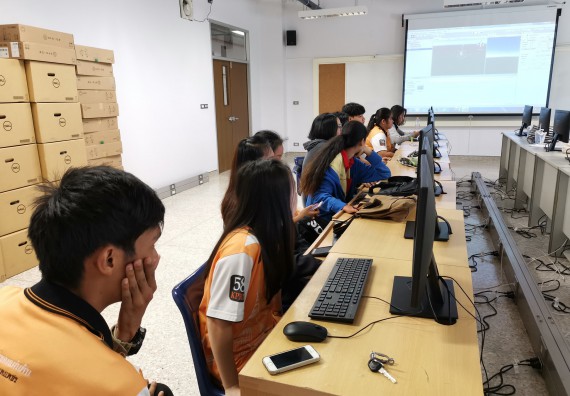 ภาพกิจกรรม โปรแกรมวิชาวิทยาการคอมพิวเตอร์ จัดกิจกรรมการพัฒนาโมบายแอพพลิเคชั่นร่วมกับเออาร์เทคโนโลยีสู่การพัฒนาสถานที่ท่องเที่ยวเชิงวัฒนธรรมในจังหวัดกำแพงเพชร