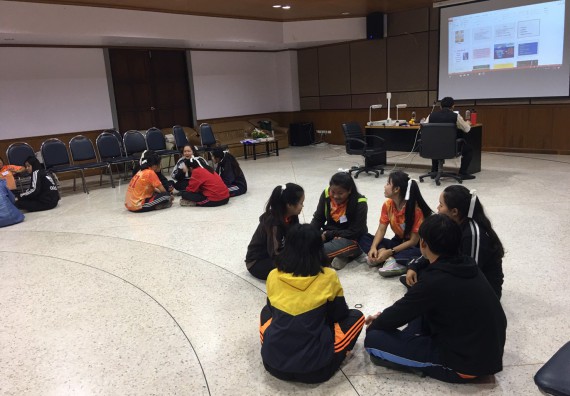 ภาพกิจกรรม โปรแกรมวิชาสาธารณสุขศาสตร์ จัดค่ายสร้างคน คนสร้างสุขภาพ ตามโครงการพัฒนานักศึกษาในศตวรรษที่ 21 ค่ายสร้างคน 