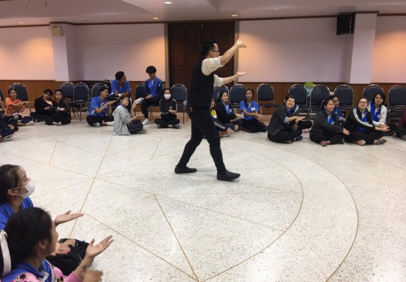 ภาพกิจกรรม โปรแกรมวิชาสาธารณสุขศาสตร์ จัดค่ายสร้างคน คนสร้างสุขภาพ ตามโครงการพัฒนานักศึกษาในศตวรรษที่ 21 ค่ายสร้างคน 