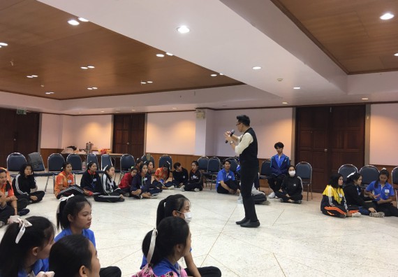 ภาพกิจกรรม โปรแกรมวิชาสาธารณสุขศาสตร์ จัดค่ายสร้างคน คนสร้างสุขภาพ ตามโครงการพัฒนานักศึกษาในศตวรรษที่ 21 ค่ายสร้างคน 