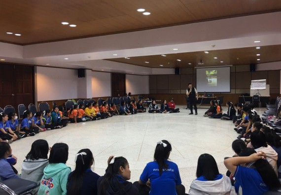 ภาพกิจกรรม โปรแกรมวิชาสาธารณสุขศาสตร์ จัดค่ายสร้างคน คนสร้างสุขภาพ ตามโครงการพัฒนานักศึกษาในศตวรรษที่ 21 ค่ายสร้างคน 