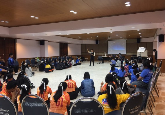 ภาพกิจกรรม โปรแกรมวิชาสาธารณสุขศาสตร์ จัดค่ายสร้างคน คนสร้างสุขภาพ ตามโครงการพัฒนานักศึกษาในศตวรรษที่ 21 ค่ายสร้างคน 