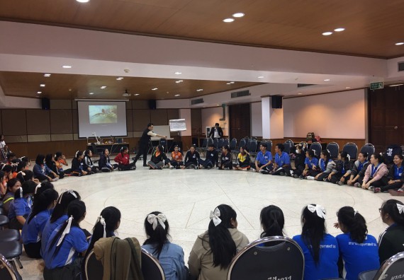 ภาพกิจกรรม โปรแกรมวิชาสาธารณสุขศาสตร์ จัดค่ายสร้างคน คนสร้างสุขภาพ ตามโครงการพัฒนานักศึกษาในศตวรรษที่ 21 ค่ายสร้างคน 