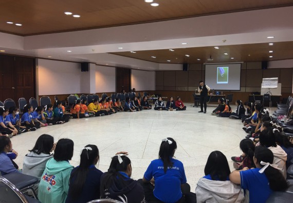 ภาพกิจกรรม โปรแกรมวิชาสาธารณสุขศาสตร์ จัดค่ายสร้างคน คนสร้างสุขภาพ ตามโครงการพัฒนานักศึกษาในศตวรรษที่ 21 ค่ายสร้างคน 