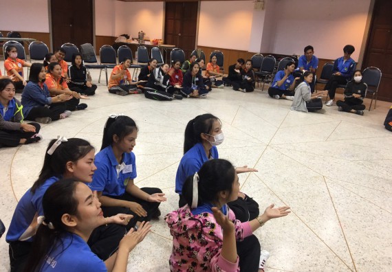 ภาพกิจกรรม โปรแกรมวิชาสาธารณสุขศาสตร์ จัดค่ายสร้างคน คนสร้างสุขภาพ ตามโครงการพัฒนานักศึกษาในศตวรรษที่ 21 ค่ายสร้างคน 