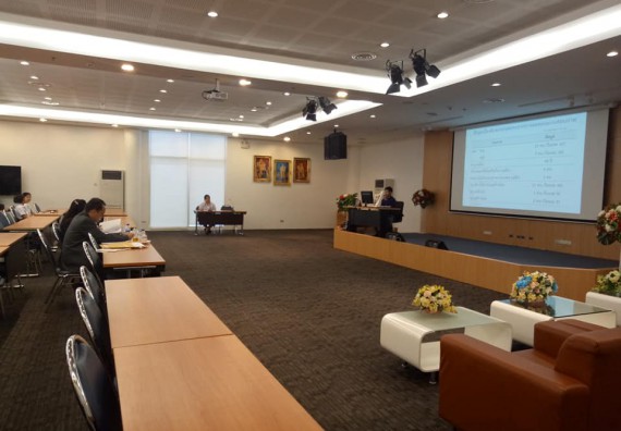 ภาพกิจกรรม โปรแกรมวิชาชีววิทยา	จัดกิจกรรมพัฒนาทักษะด้านนำเสนอผลงานทางวิชาการ