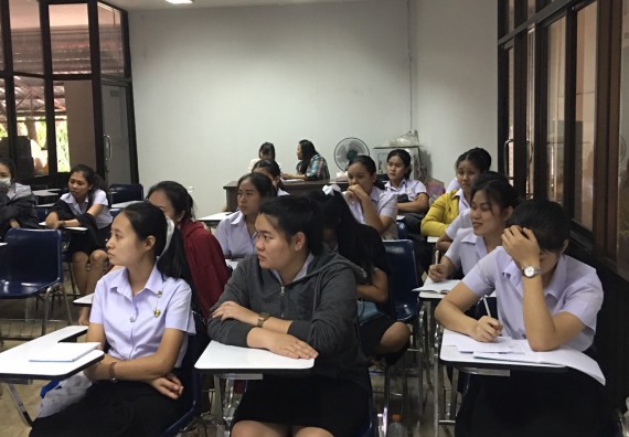 ภาพกิจกรรม โปรแกรมวิชาสาธารณสุขศาสตร์ จัดกิจกรรมการเตรียมความพร้อมก่อนออกสู่งาน