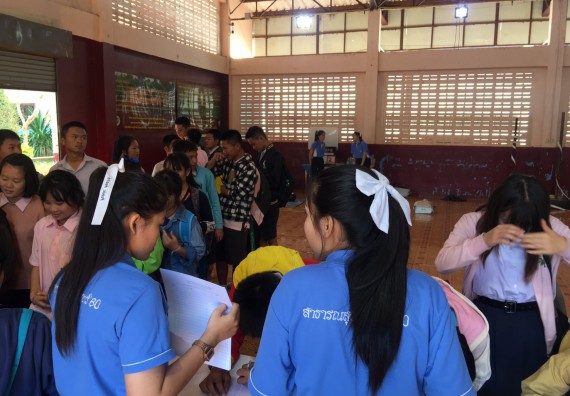 ภาพกิจกรรม โปรแกรมวิชาสาธารณสุขศาสตร์ จัดกิจกรรมบริการวิชาการด้านสุขภาพ