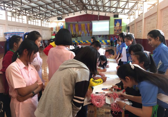 ภาพกิจกรรม โปรแกรมวิชาสาธารณสุขศาสตร์ จัดกิจกรรมบริการวิชาการด้านสุขภาพ