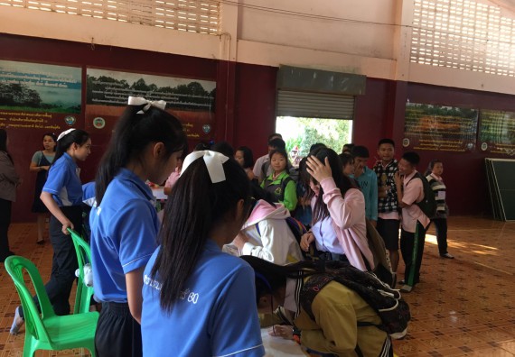 ภาพกิจกรรม โปรแกรมวิชาสาธารณสุขศาสตร์ จัดกิจกรรมบริการวิชาการด้านสุขภาพ