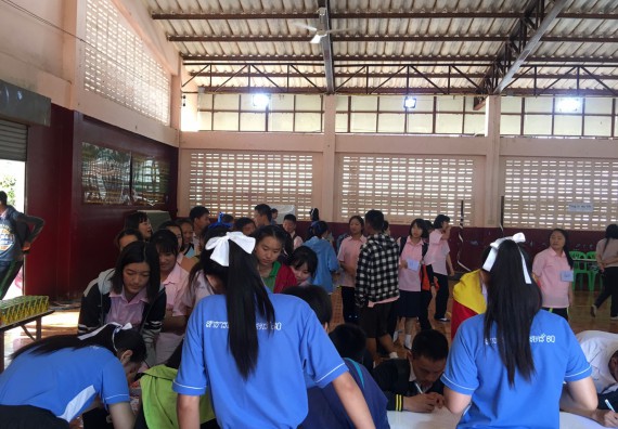 ภาพกิจกรรม โปรแกรมวิชาสาธารณสุขศาสตร์ จัดกิจกรรมบริการวิชาการด้านสุขภาพ