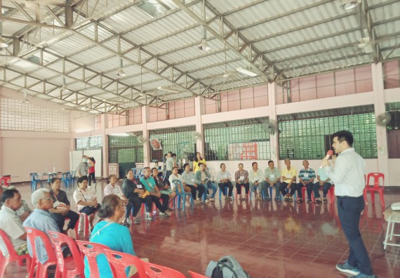 ภาพกิจกรรม ศูนย์บริการทางการแพทย์แผนไทยและการแพทย์ทางเลือก จัดกิจกรรมการดูแลสุขภาพด้วยการแพทย์ทางเลือก ครั้งที่ 3