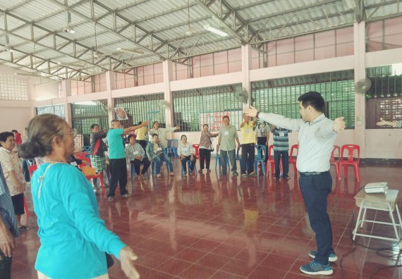 ภาพกิจกรรม ศูนย์บริการทางการแพทย์แผนไทยและการแพทย์ทางเลือก จัดกิจกรรมการดูแลสุขภาพด้วยการแพทย์ทางเลือก ครั้งที่ 3