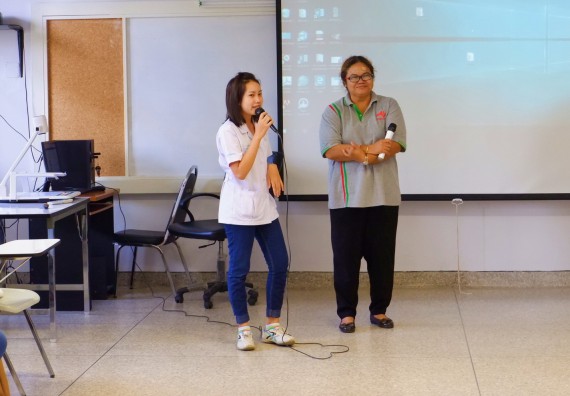 ภาพกิจกรรม โปรแกรมวิชาเคมี จัดอบรมเชิงปฏิบัติการความปลอดภัยในห้องปฏิบัติการทางเคมีสำหรับนักศึกษา ค.บ. เคมี