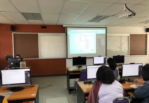 ภาพกิจกรรม โปรแกรมวิชาวิทยาการคอมพิวเตอร์ จัดอบรมเชิงปฏิบัติการเรื่อง Microsoft Azure และ Microsoft Power BI