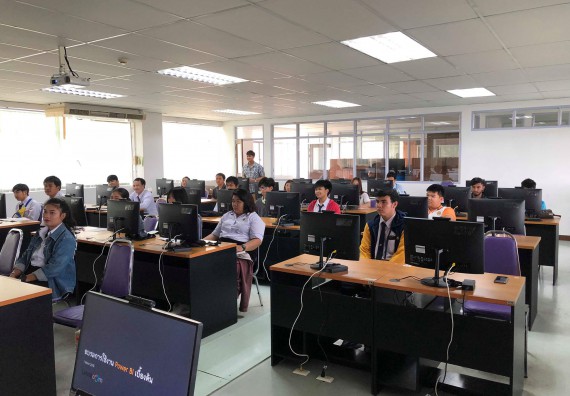 ภาพกิจกรรม โปรแกรมวิชาวิทยาการคอมพิวเตอร์ จัดอบรมเชิงปฏิบัติการเรื่อง Microsoft Azure และ Microsoft Power BI