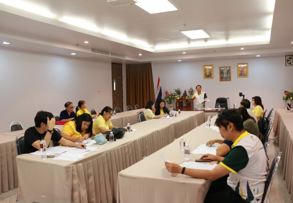 ภาพกิจกรรม ประชุมการจัดงานสัปดาห์วิทยาศาสตร์แห่งชาติ ส่วนภูมิภาค ประจำปี 2562