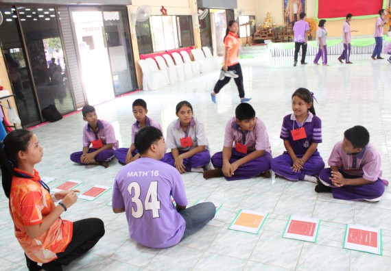 ภาพกิจกรรม โปรแกรมวิชาคณิตศาสตร์ จัดอบรมเชิงปฏิบัติการการส่งเสริมทักษะความสามารถทางด้านคณิตศาสตร์ครั้งที่ 1 และประชาสัมพันธ์หลักสูตร