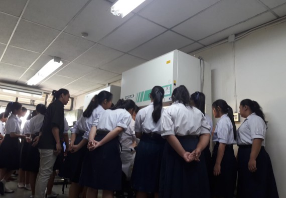 ภาพกิจกรรม โปรแกรมวิชาชีววิทยา	อบรมเชิงปฏิบัติการการเพาะเลี้ยงเนื้อเยื่อกล้วยไข่