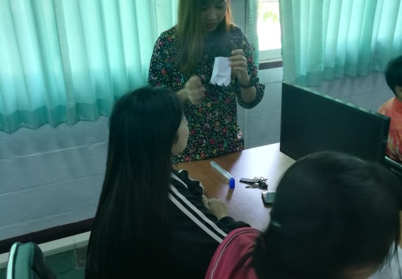 ภาพกิจกรรม โปรแกรมวิชาวิทยาศาสตร์และเทคโนโลยีการอาหาร จัดอบรมเชิงปฏิบัติการ เรื่อง แนวทางการจัดทำฉลาก การออกแบบบรรจุภัณฑ์และตราสินค้า