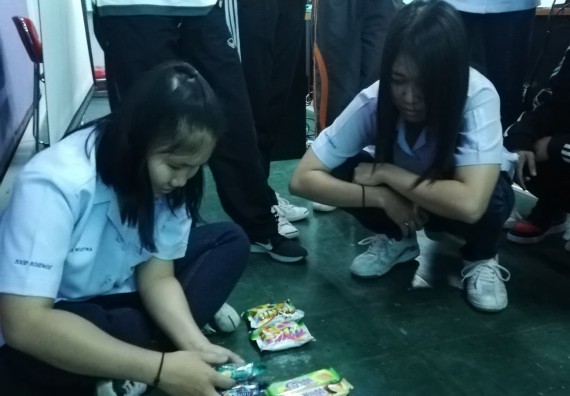 ภาพกิจกรรม โปรแกรมวิชาวิทยาศาสตร์และเทคโนโลยีการอาหาร จัดอบรมเชิงปฏิบัติการ เรื่อง แนวทางการจัดทำฉลาก การออกแบบบรรจุภัณฑ์และตราสินค้า