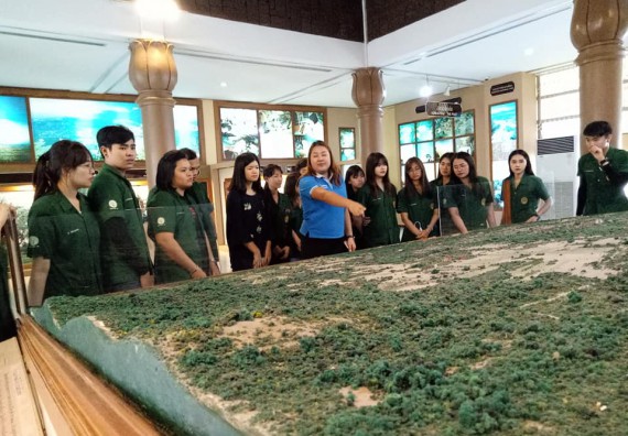 ภาพกิจกรรม โปรแกรมวิชาชีววิทยา จัดการศึกษาดูงานนอกสถานที่