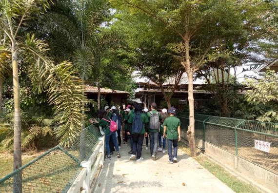 ภาพกิจกรรม โปรแกรมวิชาชีววิทยา จัดการศึกษาดูงานนอกสถานที่