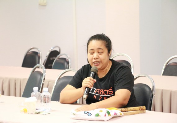 ภาพกิจกรรม แลกเปลี่ยนเรียนรู้เรื่องความสำเร็จในการลงพื้นที่เพื่อเก็บข้อมูลวิจัย