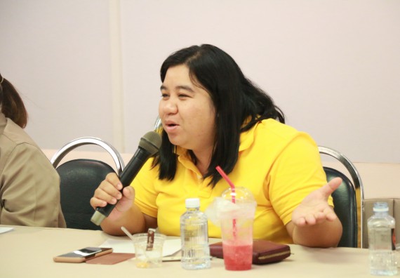 ภาพกิจกรรม แลกเปลี่ยนเรียนรู้เรื่องความสำเร็จในการลงพื้นที่เพื่อเก็บข้อมูลวิจัย