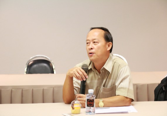 ภาพกิจกรรม แลกเปลี่ยนเรียนรู้เรื่องความสำเร็จในการลงพื้นที่เพื่อเก็บข้อมูลวิจัย