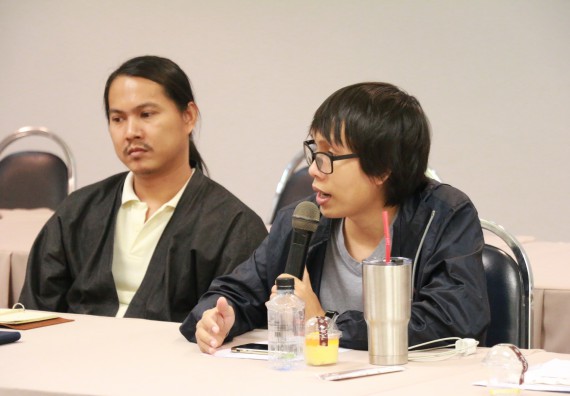 ภาพกิจกรรม แลกเปลี่ยนเรียนรู้เรื่องความสำเร็จในการลงพื้นที่เพื่อเก็บข้อมูลวิจัย