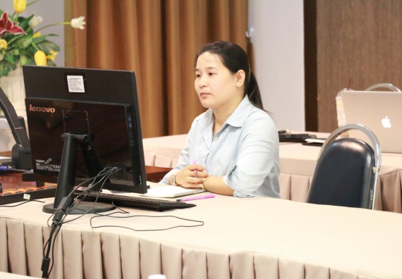 ภาพกิจกรรม แลกเปลี่ยนเรียนรู้เรื่องความสำเร็จในการลงพื้นที่เพื่อเก็บข้อมูลวิจัย