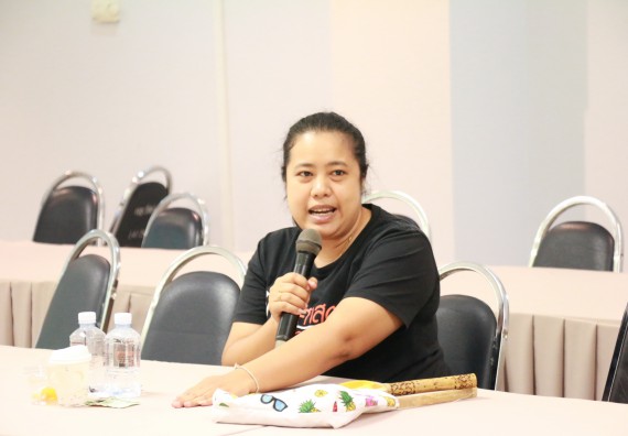 ภาพกิจกรรม แลกเปลี่ยนเรียนรู้เรื่องความสำเร็จในการลงพื้นที่เพื่อเก็บข้อมูลวิจัย