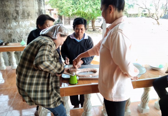 ภาพกิจกรรม โปรแกรมวิชาเกษตรศาสตร์ จัดอบรมและความรู้เกี่ยวกับการเลี้ยงโคเนื้อและการแปรรูปผลิตภัณฑ์