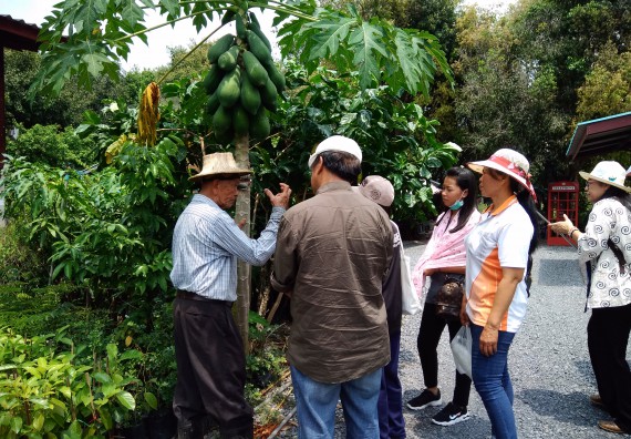 ภาพกิจกรรม โปรแกรมวิชาเกษตรศาสตร์ จัดศึกษาดูงานแหล่งเรียนรู้ด้านการเกษตร