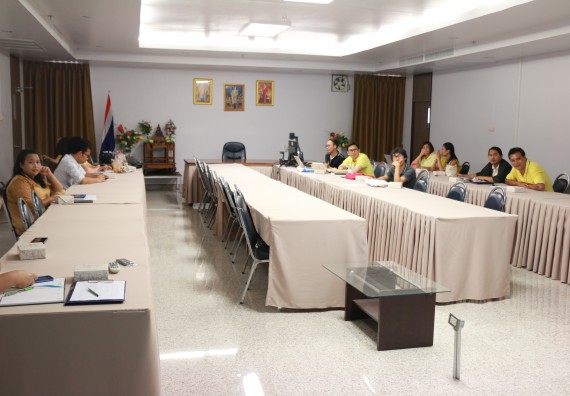 ภาพกิจกรรม คณะวิทยาศาสตร์และเทคโนโลยี จัดประชุมเพี่อเตรียมความพร้อมสำหรับการจัดทำรายงานประเมินตนเอง ระดับหลักสูตร ประจำปีการศึกษา 2561 (รอบ 9 เดือน)